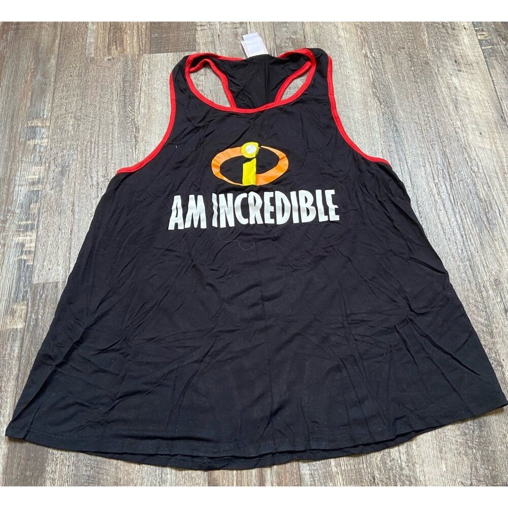 Disney I am incredible never look back Tank Top small - Picture 1 of 3
